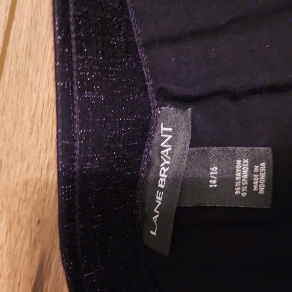 Lane Bryant's black long skirt size 14/16 - Picture 3 of 4